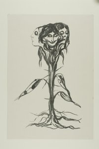 Vinyet: Amaryllis by Edvard Munch