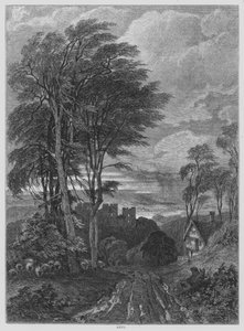 John Milton, Dalgın (gravür)