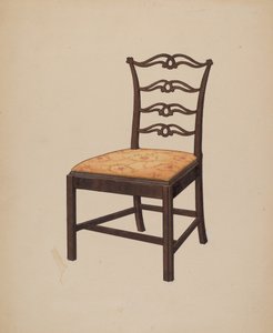 Chippendale Sandalye by Edward A. Darby