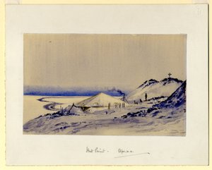 Hut Point, 1911 (kağıt üzerinde wc)