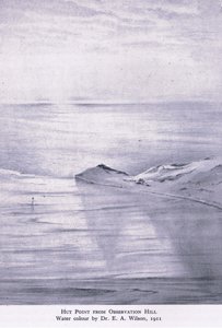 Gözlem Tepesinden Kulübe Noktası by Edward Adrian Wilson