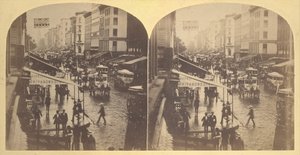 Yağmurlu Bir Günde Broadway, 1859.