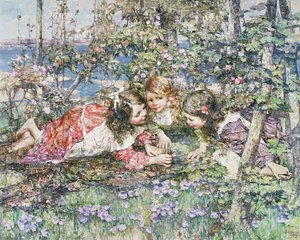 Bir Yaz İdil by Edward Atkinson Hornel
