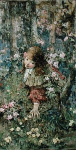 ilkbahar by Edward Atkinson Hornel