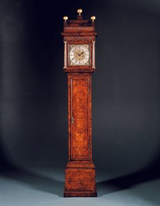 Queen Anne uzun çanta saati, hayır. 463 by Edward Banger