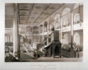 Hayırsever Toplum Kurumu Şapeli, London Road, Southwark, Londra, 1809 by Edward Blackburn