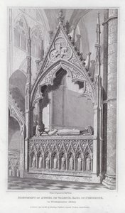 Aymer de Valence Anıtı, Pembroke Kontu, Westminster Abbey