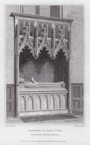 John Gower Anıtı, St Saviors Kilisesi, Southwark