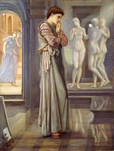Pygmalion ve İmge - Kalp Arzuları by Edward Burne Jones