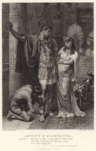 Antony and Cleopatra, Antony and Cleopatra, Act III, Scene IX  by Edward Burne Jones