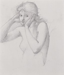 Tepe Perisi (bkz. 452519 recto) by Edward Burne Jones