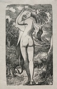 Bacchante veya Lir Üzerindeki Oyuncu, 1829.