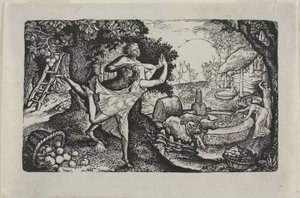 Cyder Bayramı by Edward Calvert