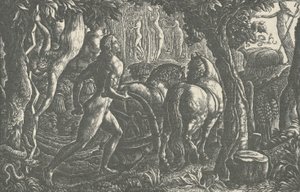 Plowman, 1827. by Edward Calvert