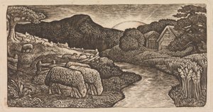 Merasının Koyunları by Edward Calvert
