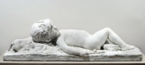 Uyuyan Faun (alçı) by Edward Clark Potter