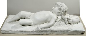 Uyuyan Faun (alçı) by Edward Clark Potter