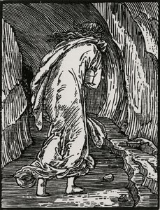 cehenneme gitmek by Edward Coley (after) Burne Jones