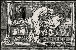 ruh casusluğu by Edward Coley (after) Burne Jones
