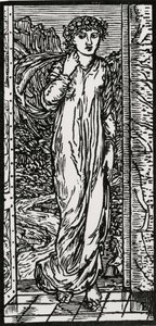 Bahçedeki Ruh by Edward Coley (after) Burne Jones