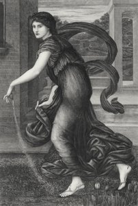 Bahar by Edward Coley (after) Burne Jones