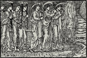 Tepeye Geçiş by Edward Coley (after) Burne Jones