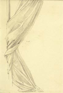 perdelik çalışma by Edward Burne Jones