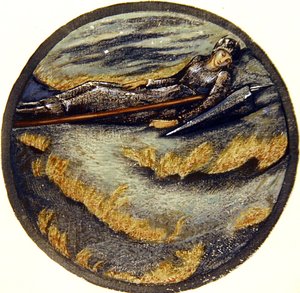 Çiçek Kitabı: XIX. alevli çalı by Edward Coley Burne Jones