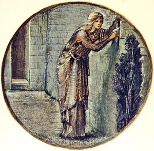Çiçek Kitabı: XXIV. Duvar Buluşması by Edward Coley Burne Jones