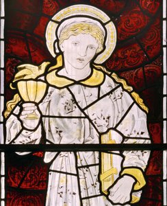 Bicester, Morris, Marshall, Faulkner & Co, Edward Burne-Jones, Faith, 1866 by Edward Burne Jones