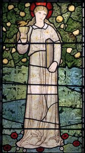 İnanç, 1867 (vitray) by Edward Burne Jones