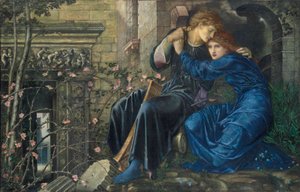 Harabeler arasında aşk by Edward Burne Jones