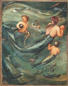 Derinlerdeki Deniz Kızları, 1882 by Edward Burne Jones
