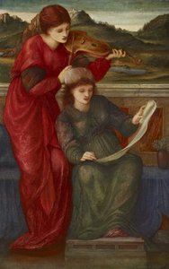 Müzik, 1877 by Edward Burne Jones