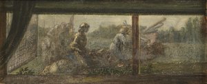 Bir Kez Düştüm (kağıt üzerinde wc ve gövde rengi) by Edward Burne Jones