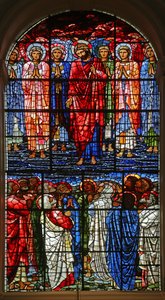 Yükseliş, 1885-1897 (vitray) by Edward Burne Jones