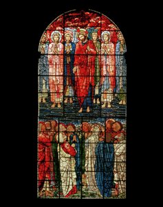 Yükseliş Penceresi, 1885 (vitray) by Edward Burne Jones