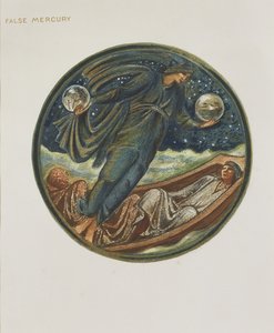 Çiçek Kitabı: XXXVI. Yanlış Merkür, 1905 (kağıt üzerinde guaj ile lito) by Edward Burne Jones
