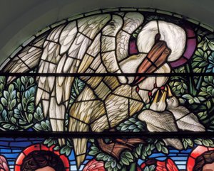 Dindarlığındaki Pelikan by Edward Coley Burne Jones