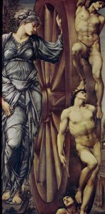 Şans tekeri by Edward Burne Jones