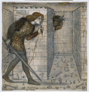 Labirentteki Theseus ve Minotaur