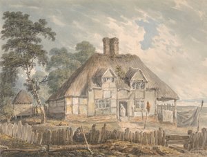 Southampton yakınlarında bir Kulübe by Edward Dayes