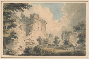 Kale, Porchester Kalesi by Edward Dayes