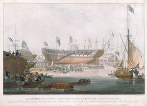 Huggins tarafından boyanmış Blackwall, 9 Kasım 1825