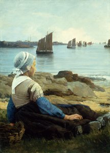 Dönüşünü Bekliyor by Edward Emerson Simmons