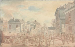 Cheltenham'daki Fuar by Edward Eyre