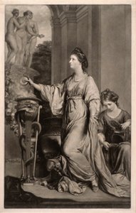 Leydi Sarah Bunbury by Edward Fisher
