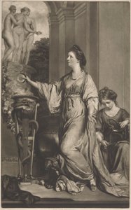 Leydi Sarah Bunbury, Güzeller İçin Fedakarlık Yapıyor by Edward Fisher