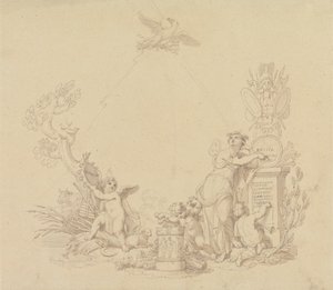 Beethoven'ın Eserlerine İlüstrasyonlar için Tasarımlar by Edward Francis Burney