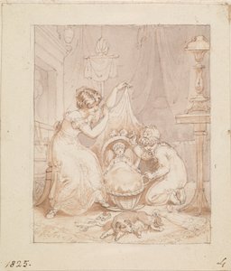 The New Doll için İllüstrasyon: İsimsiz by Edward Francis Burney